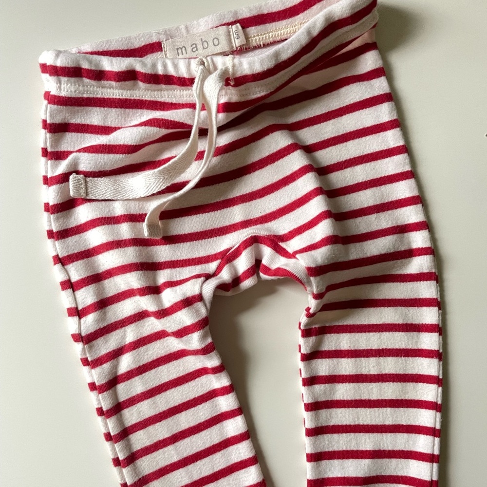 mabo Organic Cotton Drawstring Leggings